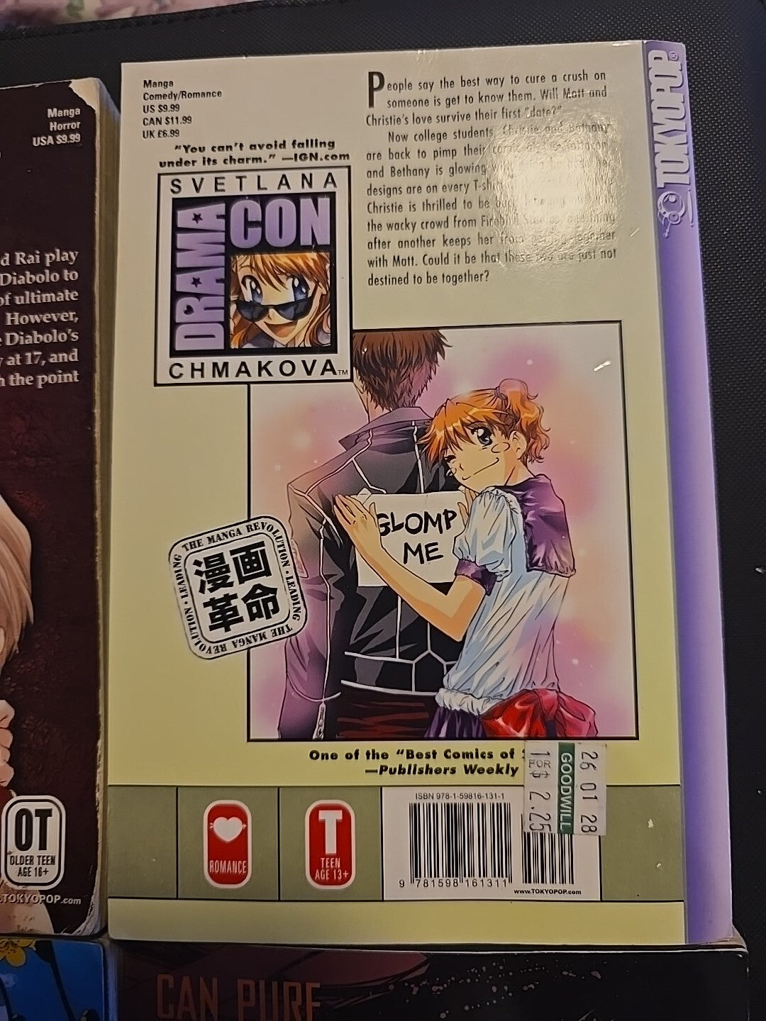 4 Manga Lot Diabolo 1, Demon Slayer 3, DramaCon 3, & Tsubasa 3