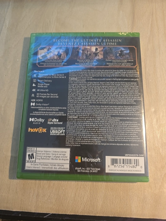 Assassin's Creed Mirage Deluxe XBox S