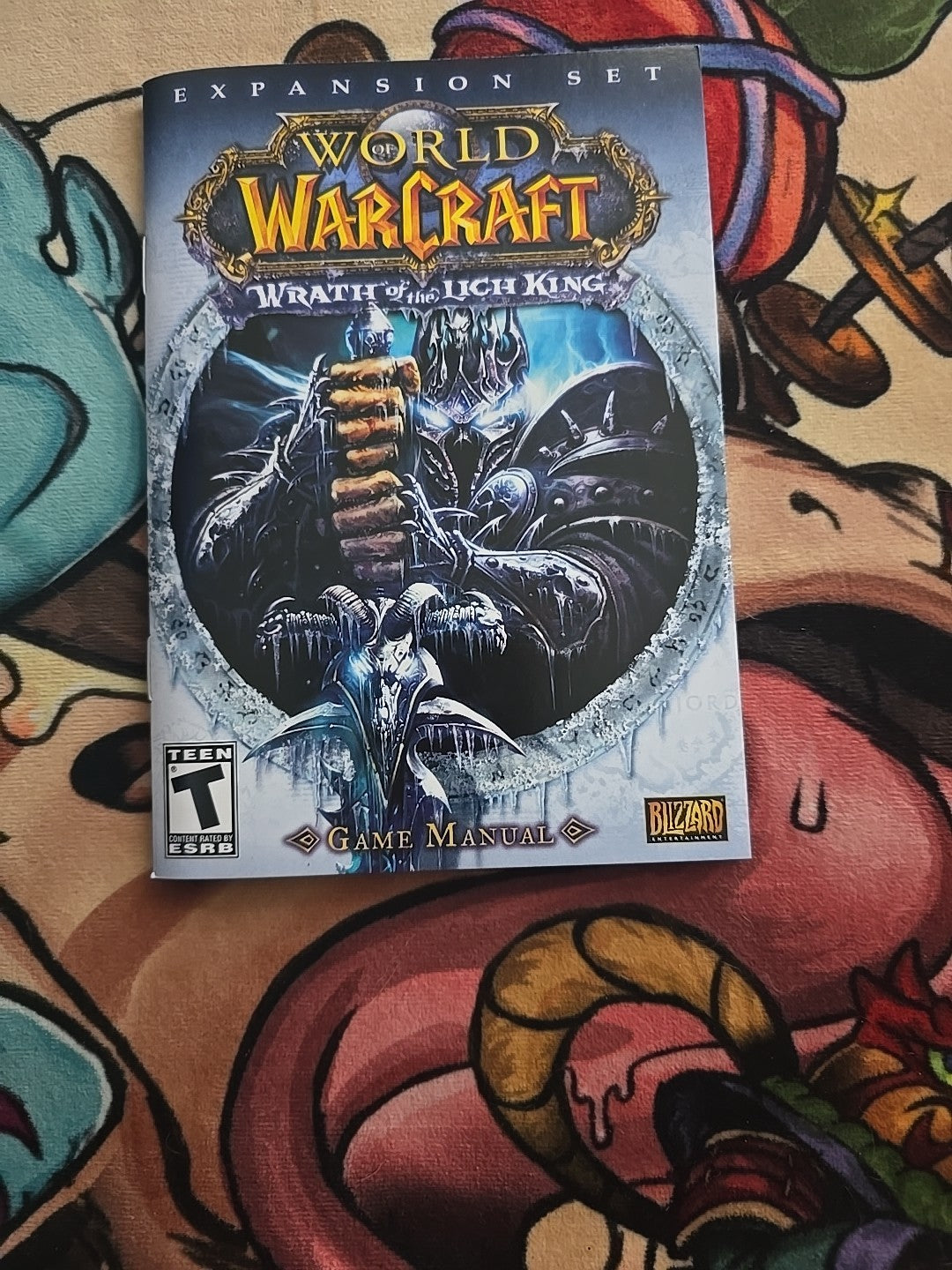World of Warcraft Wrath of the Lich King Expansion box complete