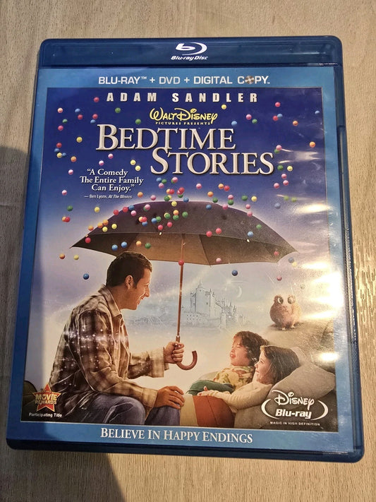 Bedtime Stories (Blu-ray Disc, 2009, 3-Disc Set)