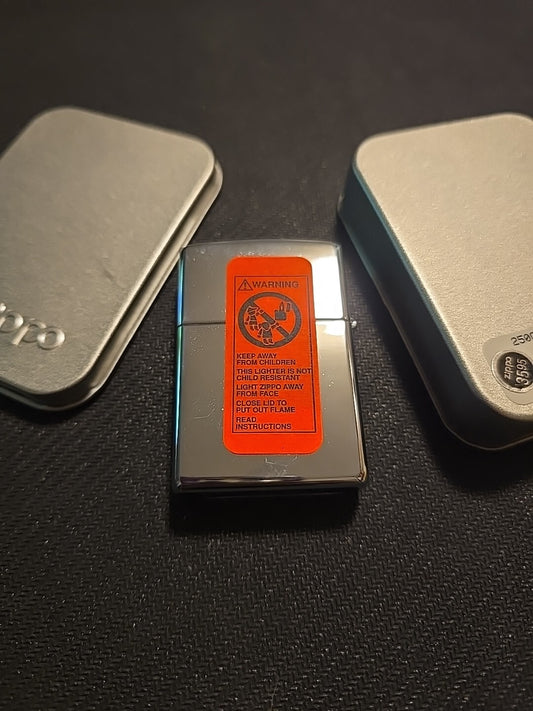 Zippo Lighter JOE CAMEL MOON & MOTOR 1996, MINT, (A)