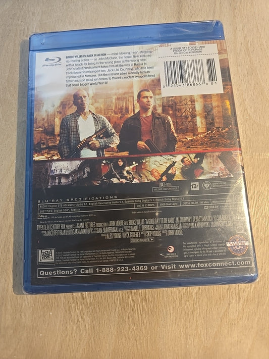 A Good Day to Die Hard ( Blu-Ray DVD)