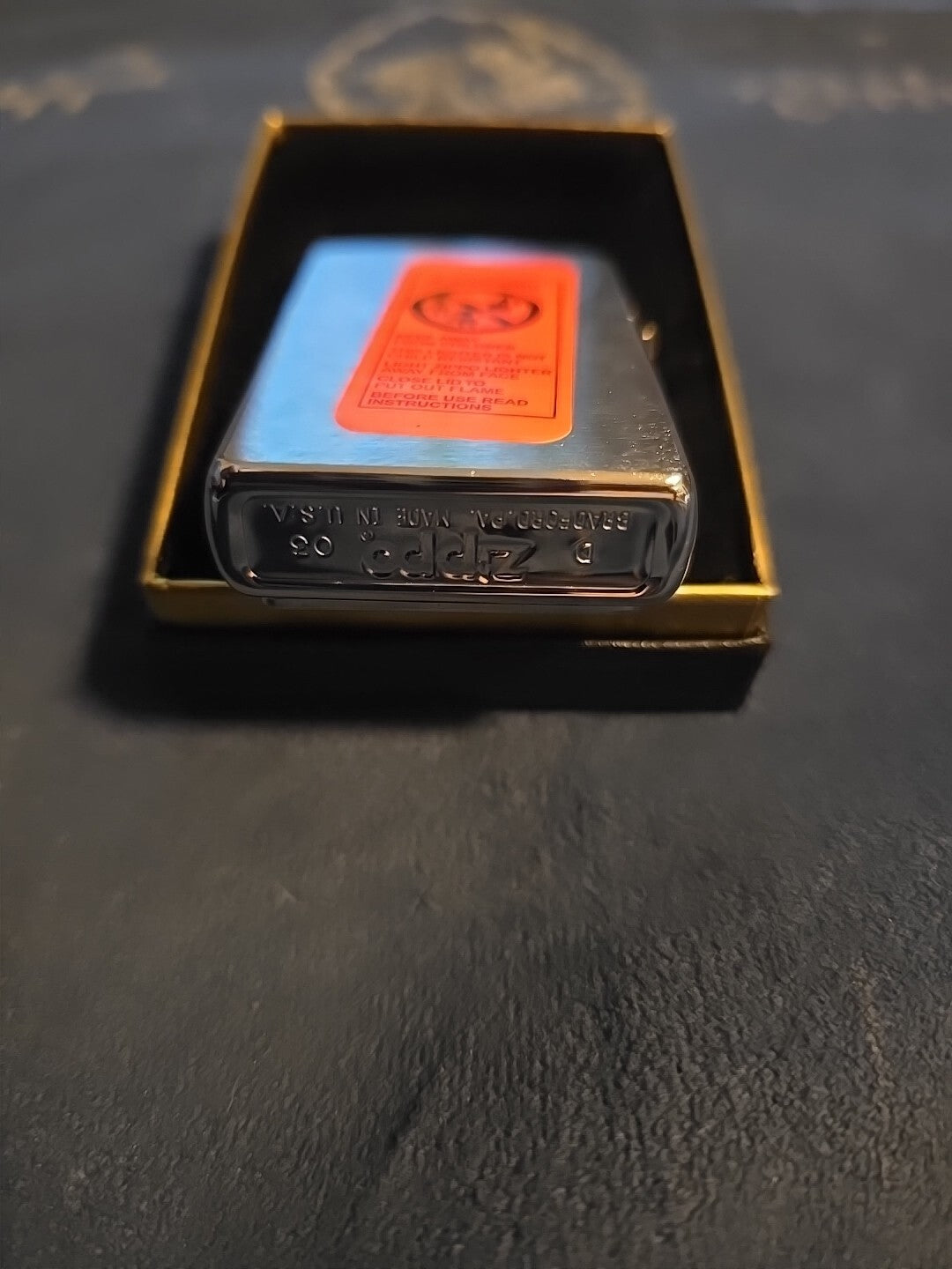 2003 Limited Edition Wright Brothers 100th Anniversary Zippo Lighter 0115/7500