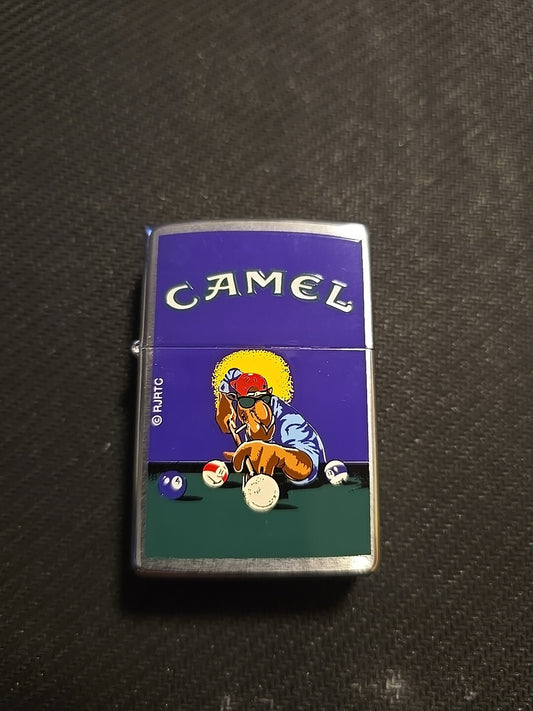 Zippo Joe Camel Playing Pool 200CML 252 Sealed In Tin