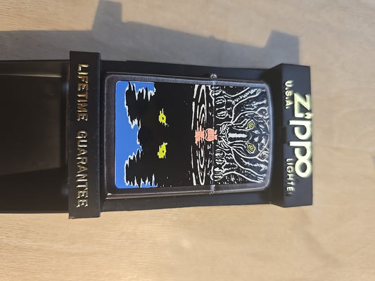 ZIPPO 1993 Barrett Smythe Endangered Animals Black Leopard Lighter Unfired