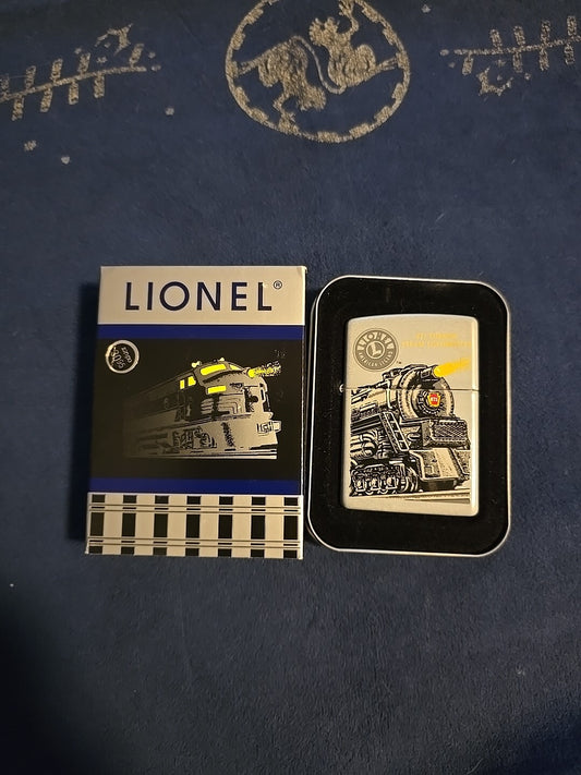 ZIPPO 1999 671 TURBINE STEAM LOCOMOTIVE GREY MATTE LIGHTER Q200