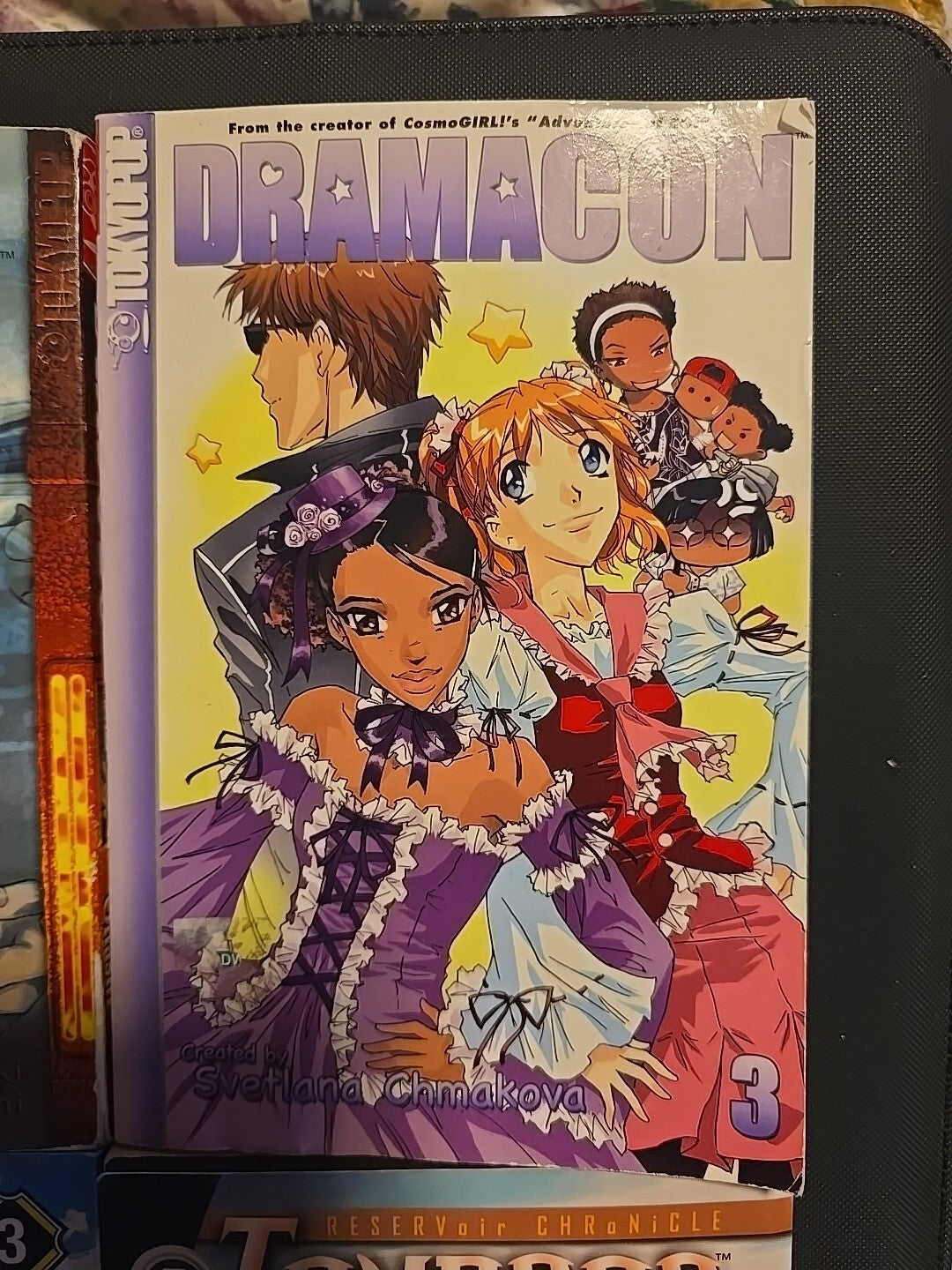 4 Manga Lot Diabolo 1, Demon Slayer 3, DramaCon 3, & Tsubasa 3