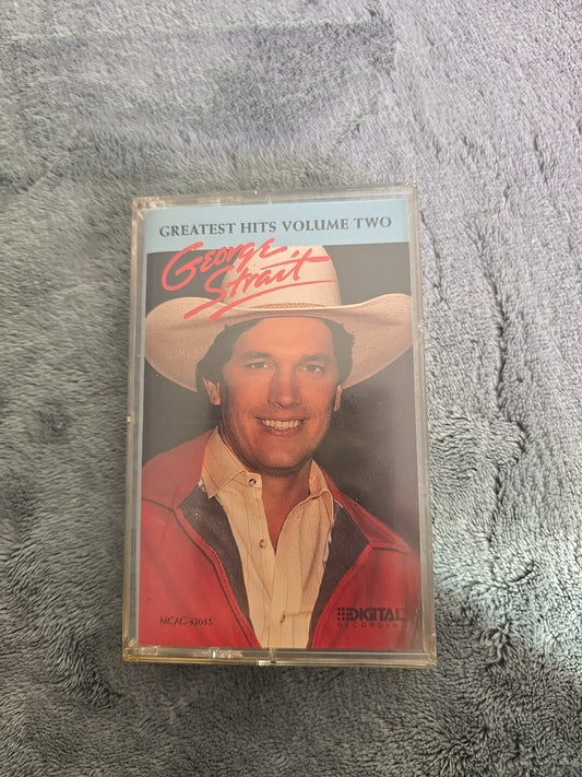 Greatest Hits, Vol. 2 by George Strait (Cassette, Oct-1990, MCA)