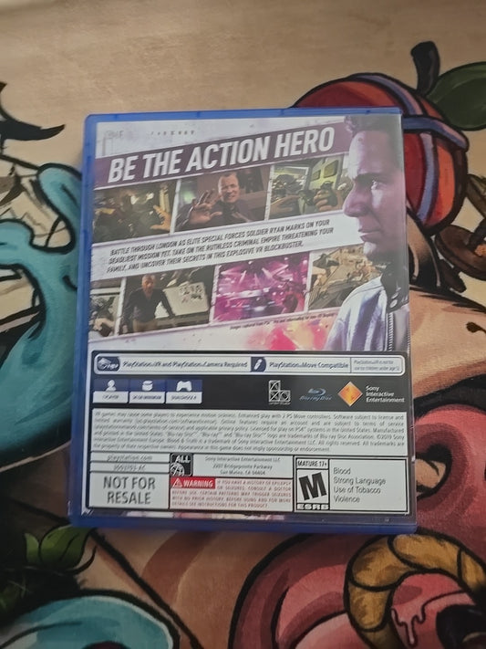Blood & Truth PS4 VR Tested & Works