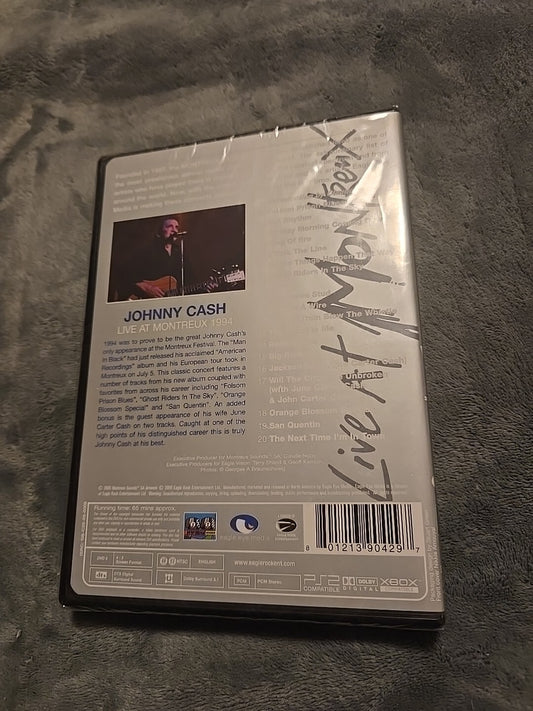 Johnny Cash - Live at Montreux (DVD, 2005)
