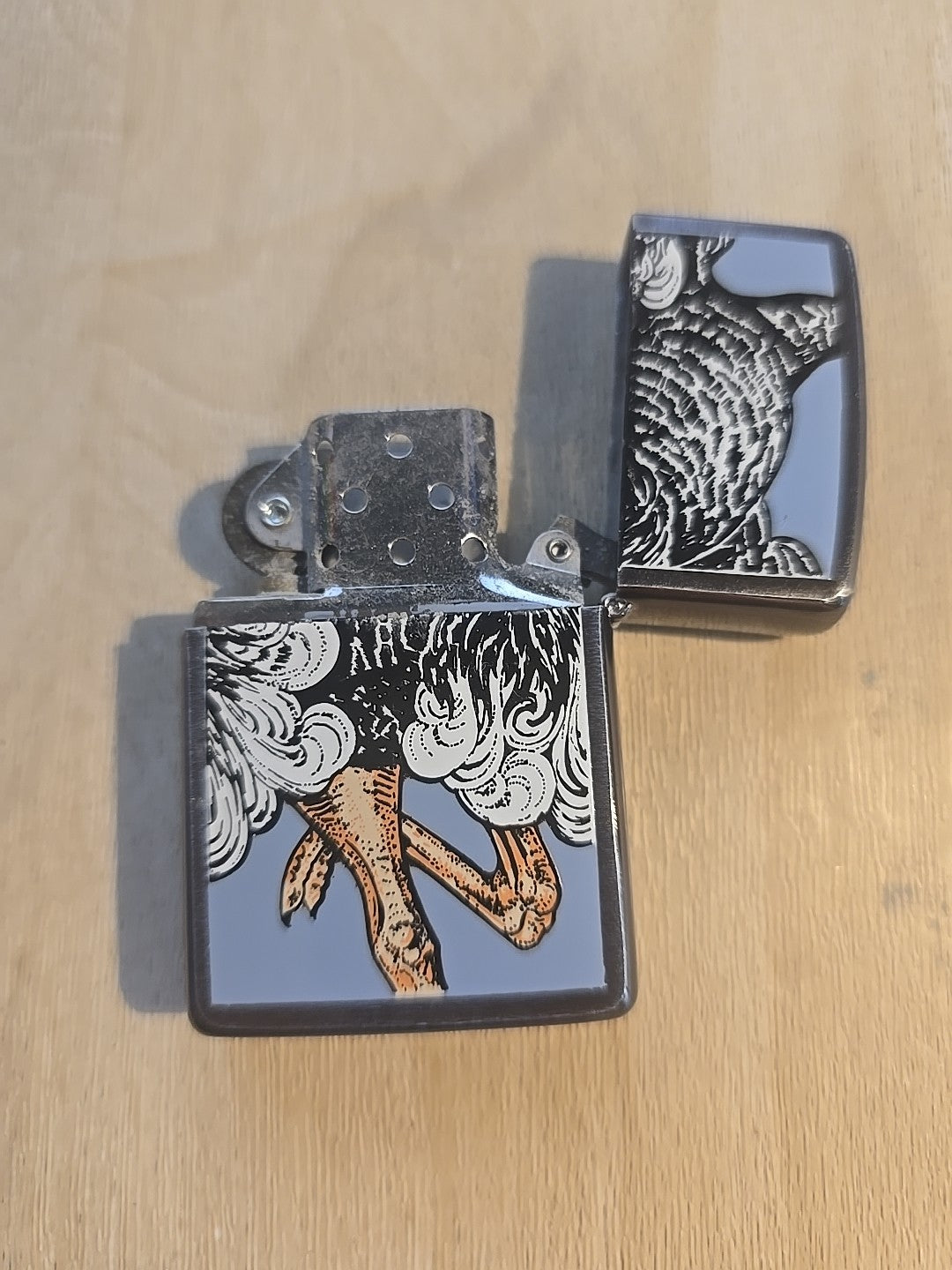 Zippo 1994 The Barret Smyth Collection Ostrich