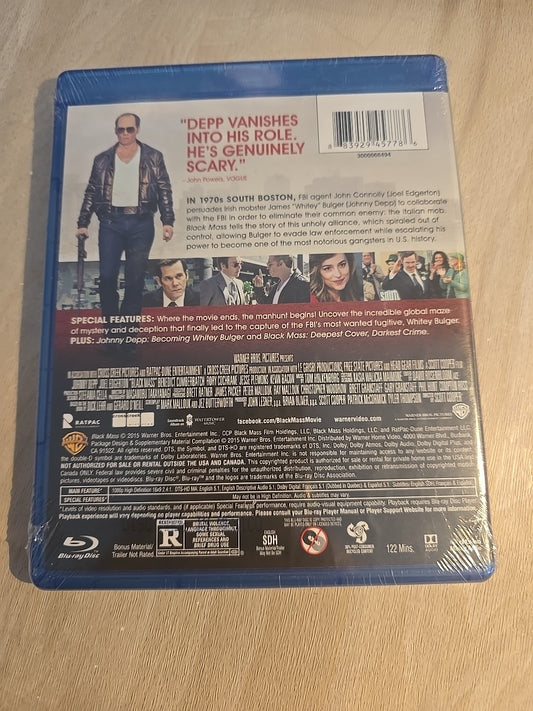Black Mass (Blu-ray, 2015)