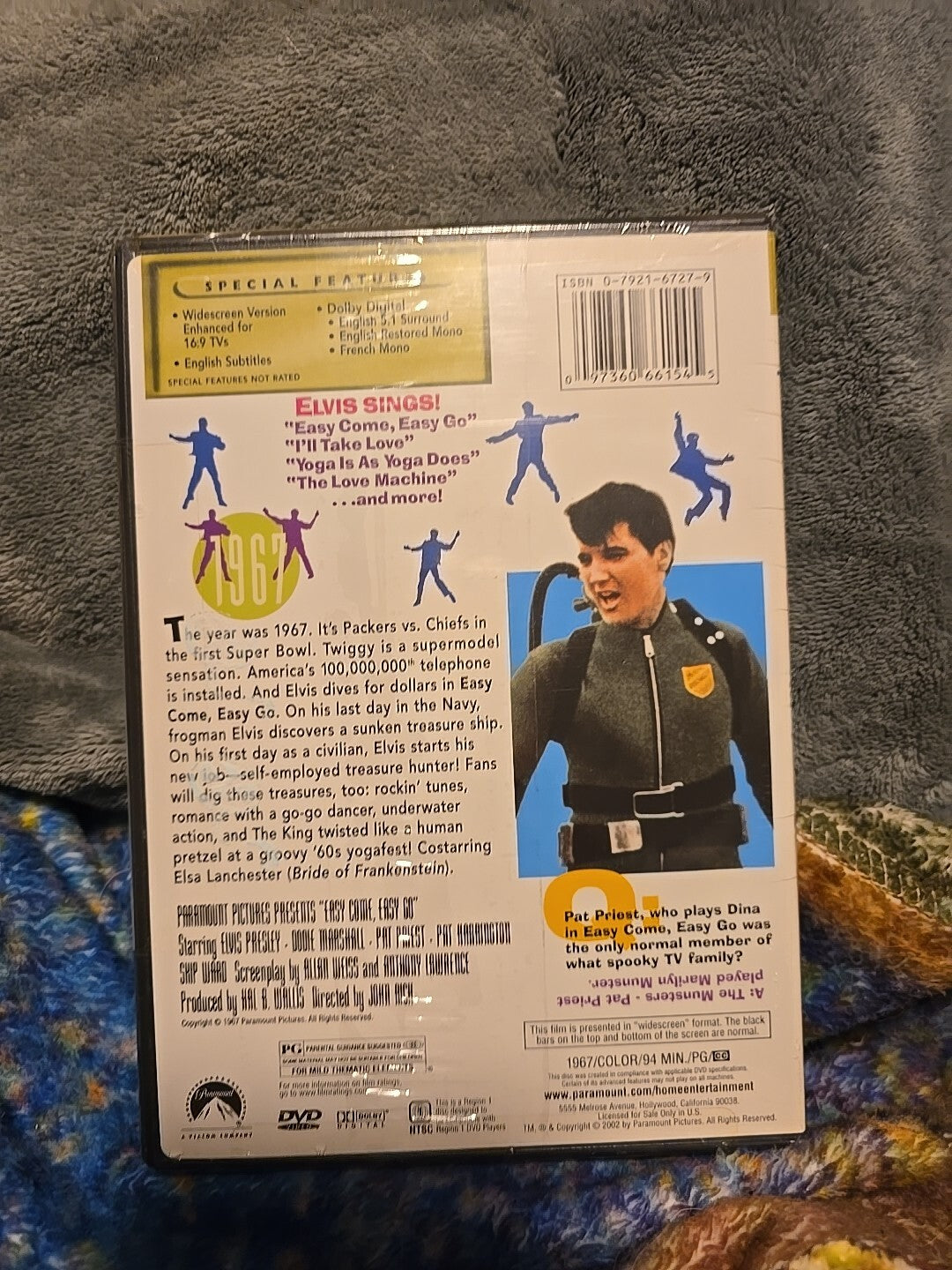 Easy Come, Easy Go (DVD, 2003)