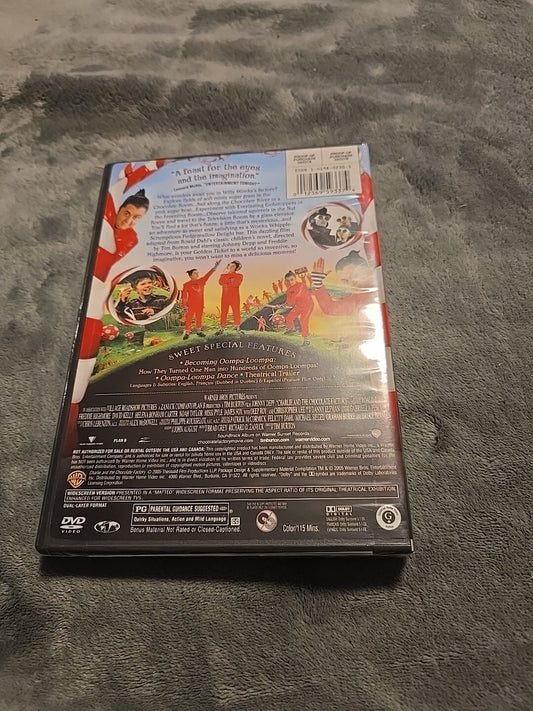 Charlie and the Chocolate Factory (DVD SEALED, 2005)