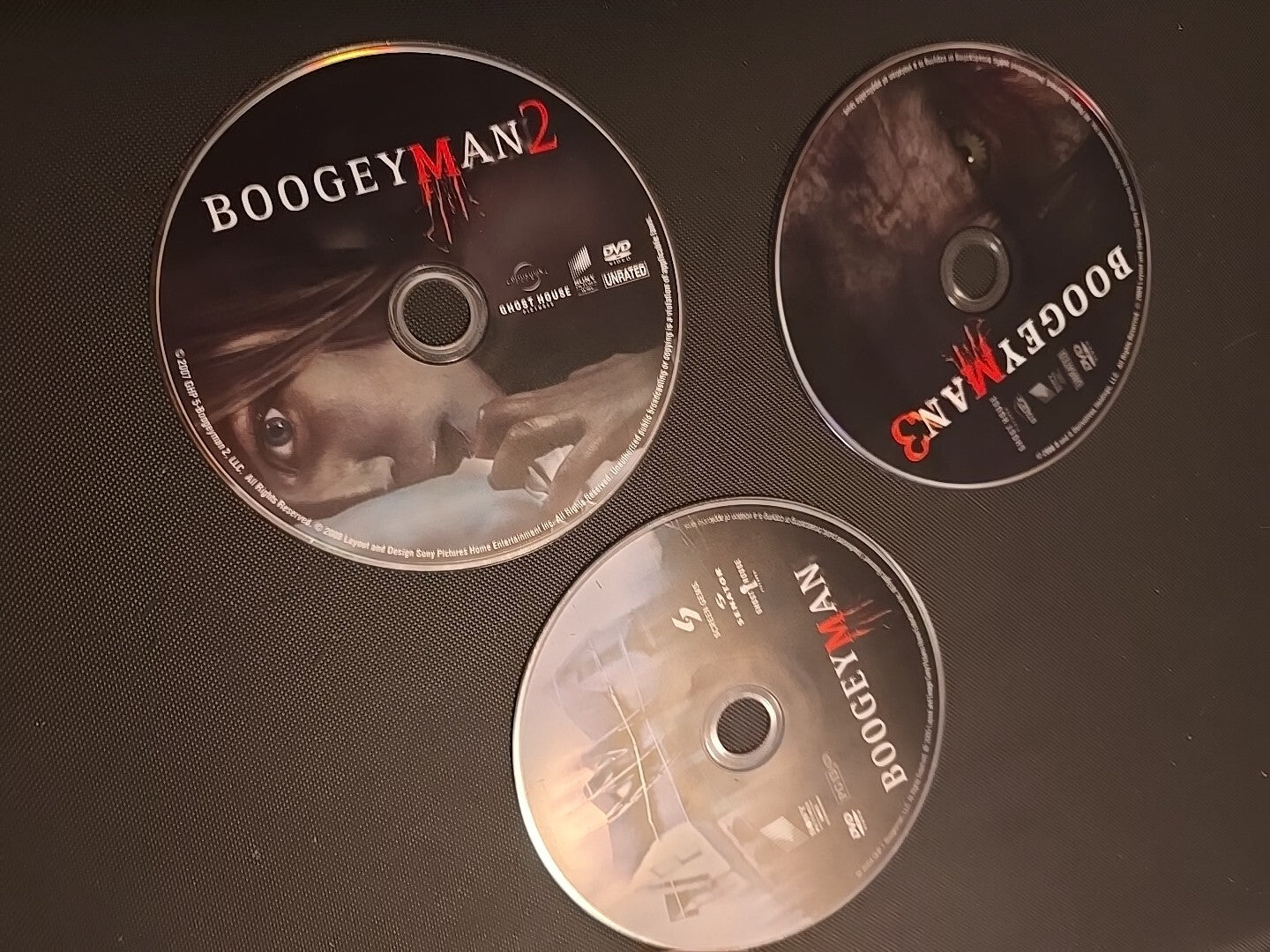 BOOGEYMAN 1 2 & 3 Trilogy DVD Set Horror Lucy Lawless Emily Deschanel RARE