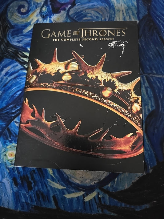 Game of Thrones: The Complete Second Season (DVD, 2013, 5-Disc Set)
