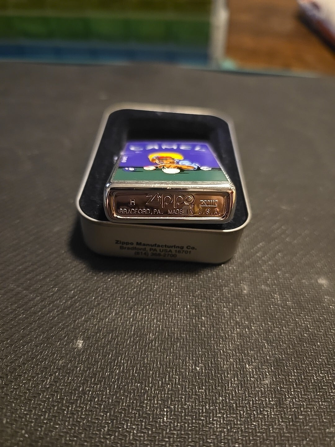 Zippo Joe Camel Playing Pool 200CML 252 Sealed In Tin