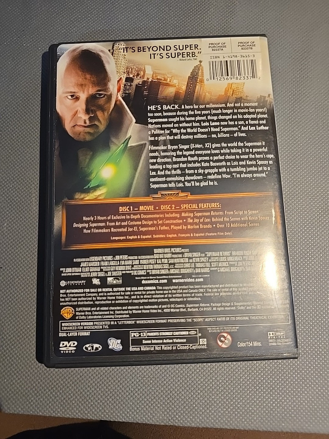 Superman Returns (DVD, 2006)