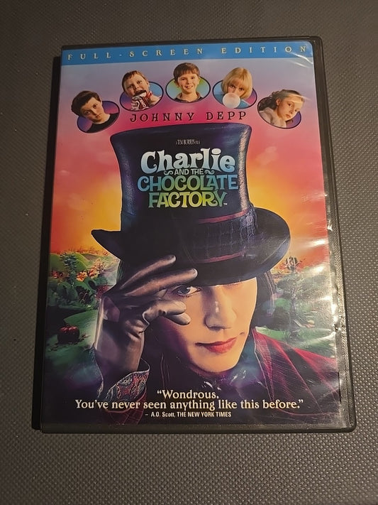 Charlie and the Chocolate Factory (DVD, 2005)