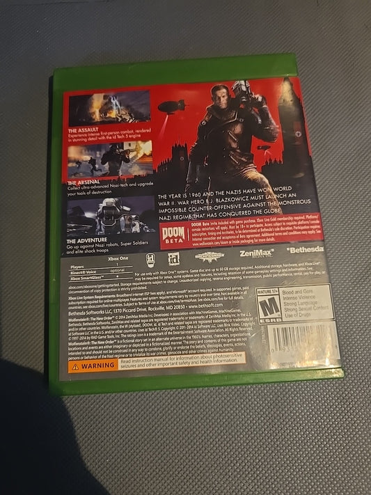 Wolfenstein: The New Order Xbox One Tested & Works