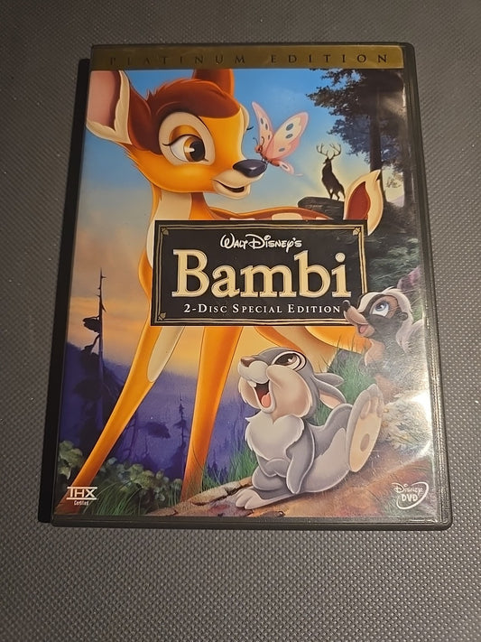 Bambi (DVD, 2005, 2-Disc Set, Special Edition/Platinum Edition)
