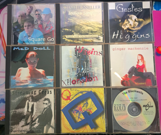 Rare Indie & MP3.com CDs – Choose Your Title – Early 2000s Gems