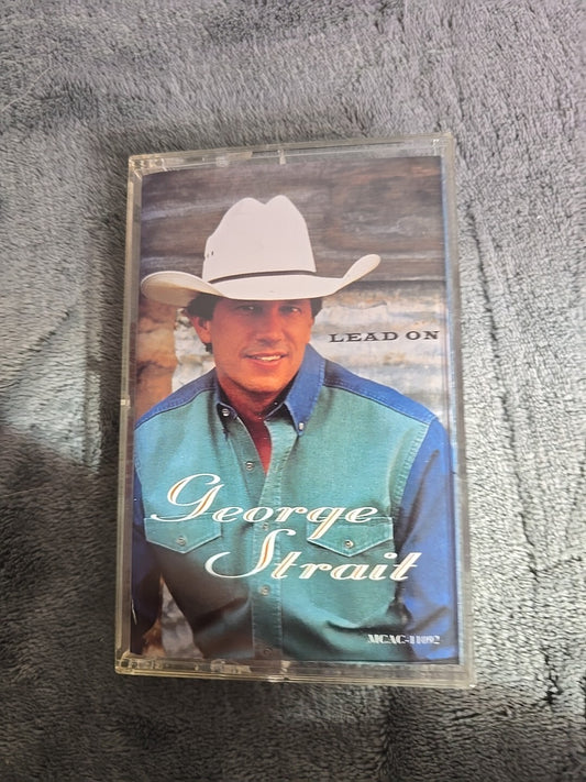 Lead On by George Strait (Cassette, Nov-1994, MCA Records)