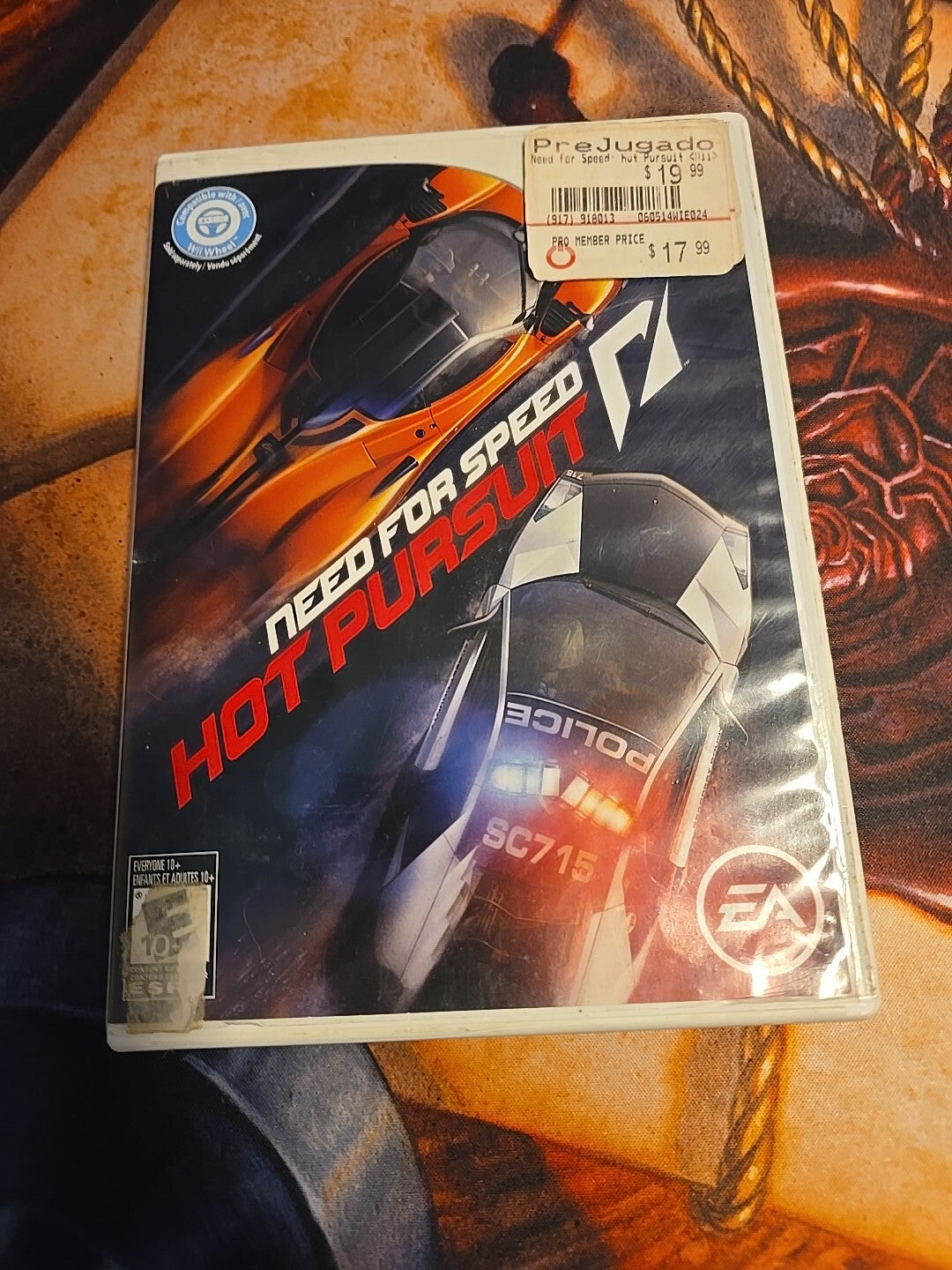 Need for Speed: Hot Pursuit Nintendo Wii Tested & Works