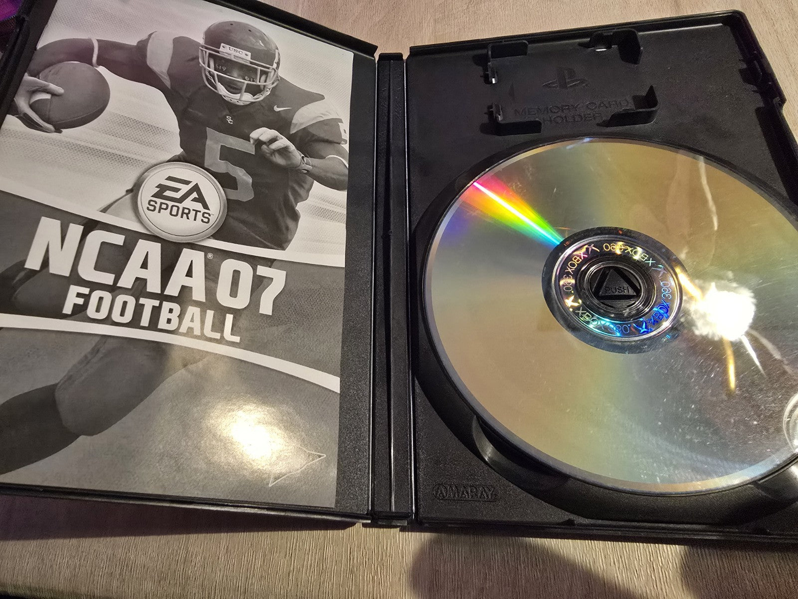NCAA Football 07 PlayStation 2 Tested & Works