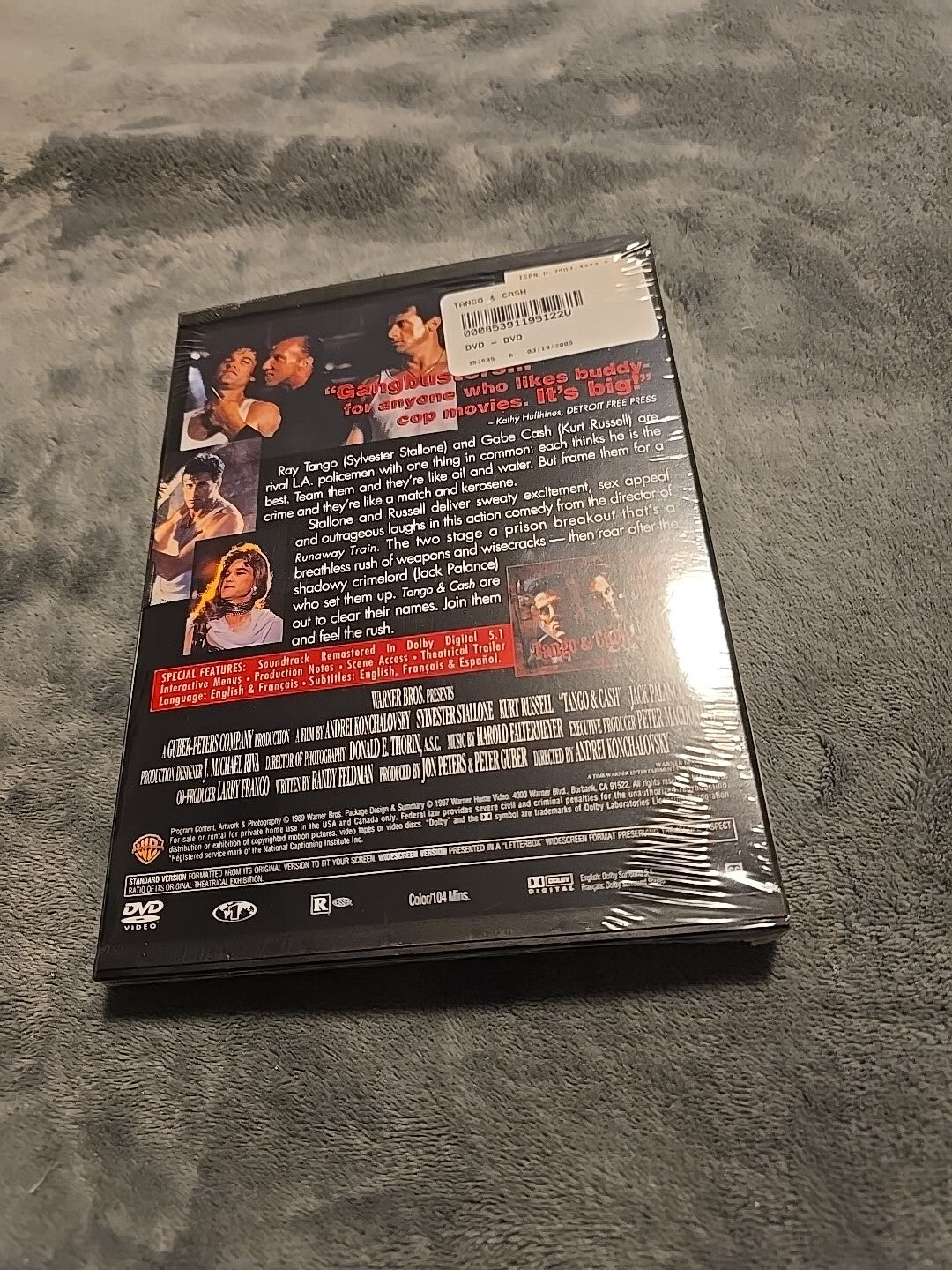 Tango  Cash (DVD, 1997)