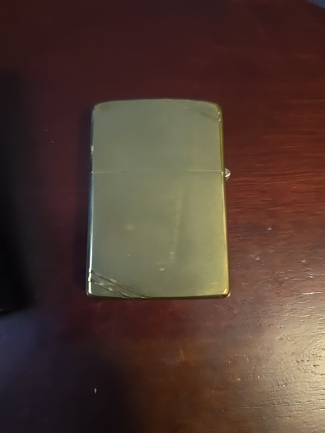 Solid Brass Commemorative Zippo 1932-1982 Vintage Never Lit W/ Vintage Box
