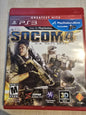 SOCOM 4: U.S. Navy SEALs GREATEST HITS PS3 Tested & Works