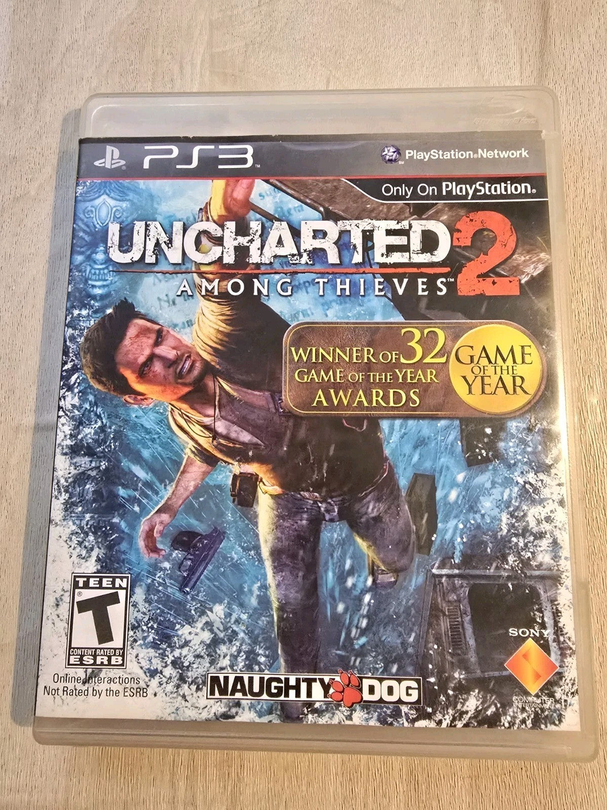 Uncharted 2: Among Thieves PS3 Tested & Works