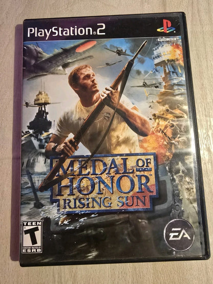 Medal of Honor: Rising Sun & Frontline PS2 Tested & Works