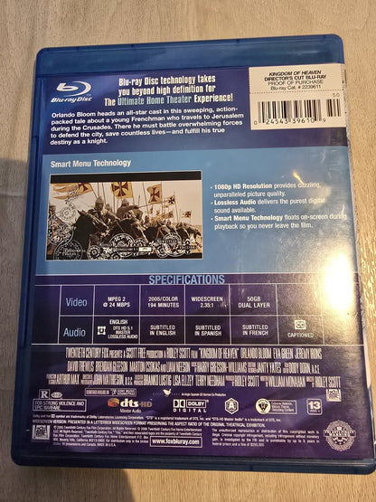 Kingdom of Heaven (2005) (Blu-ray, 2005)