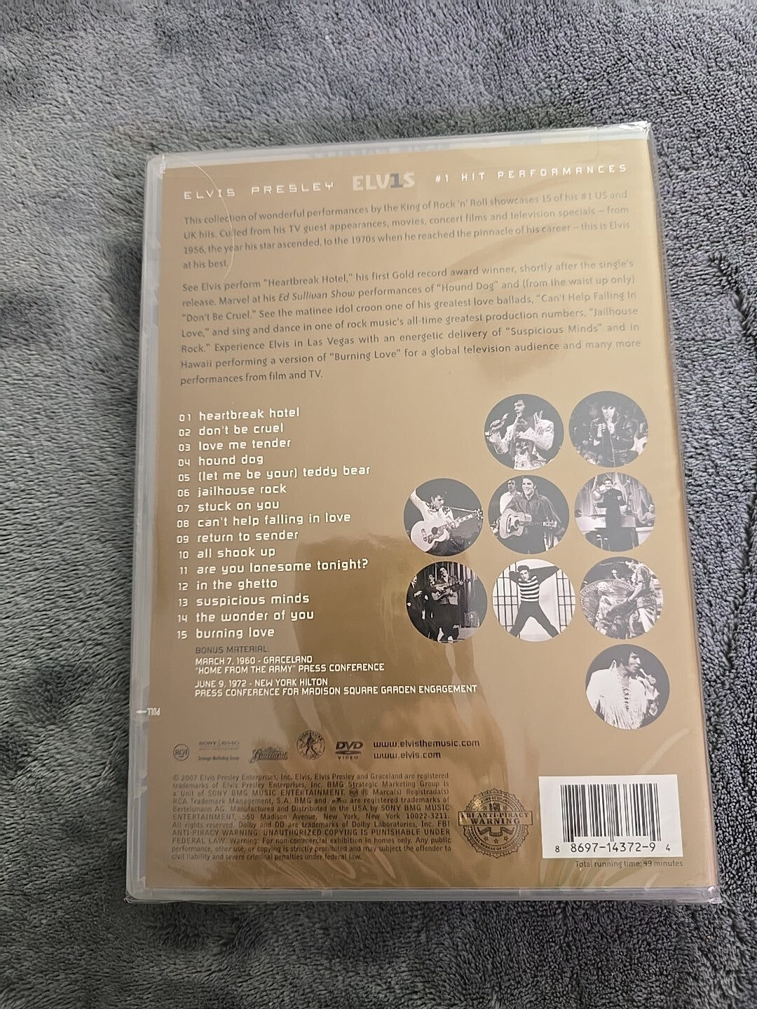 Elvis #1 Hit Performances (DVD)