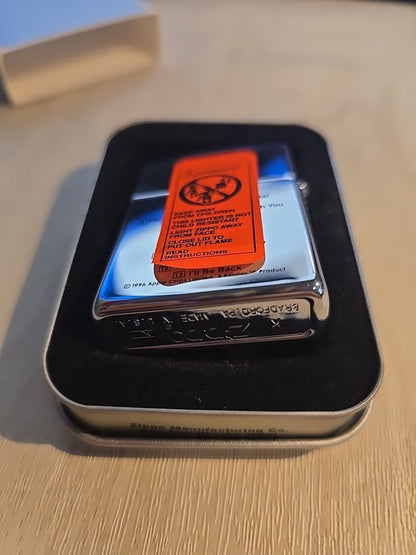 Vintage 1997 The Beatles A Hard Days Night HP Chrome Zippo Lighter NEW Pristine