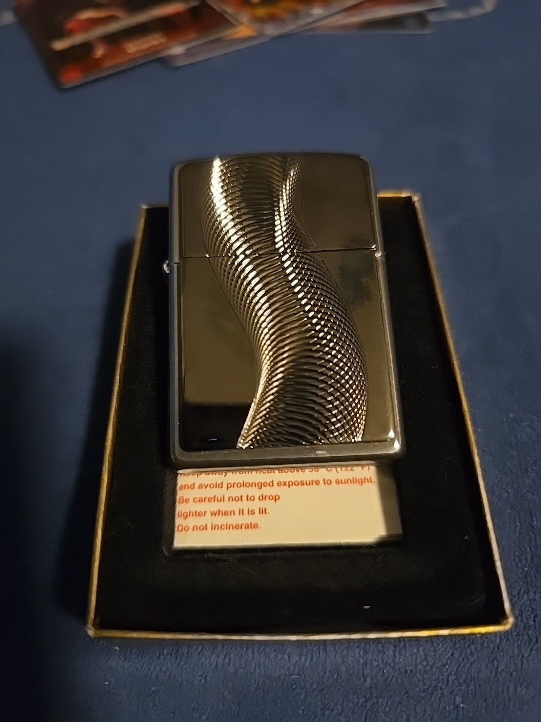 Collectable Wind proof Rare ZIPPO LIGHTER - TEXAS TWISTER - New In Original Box