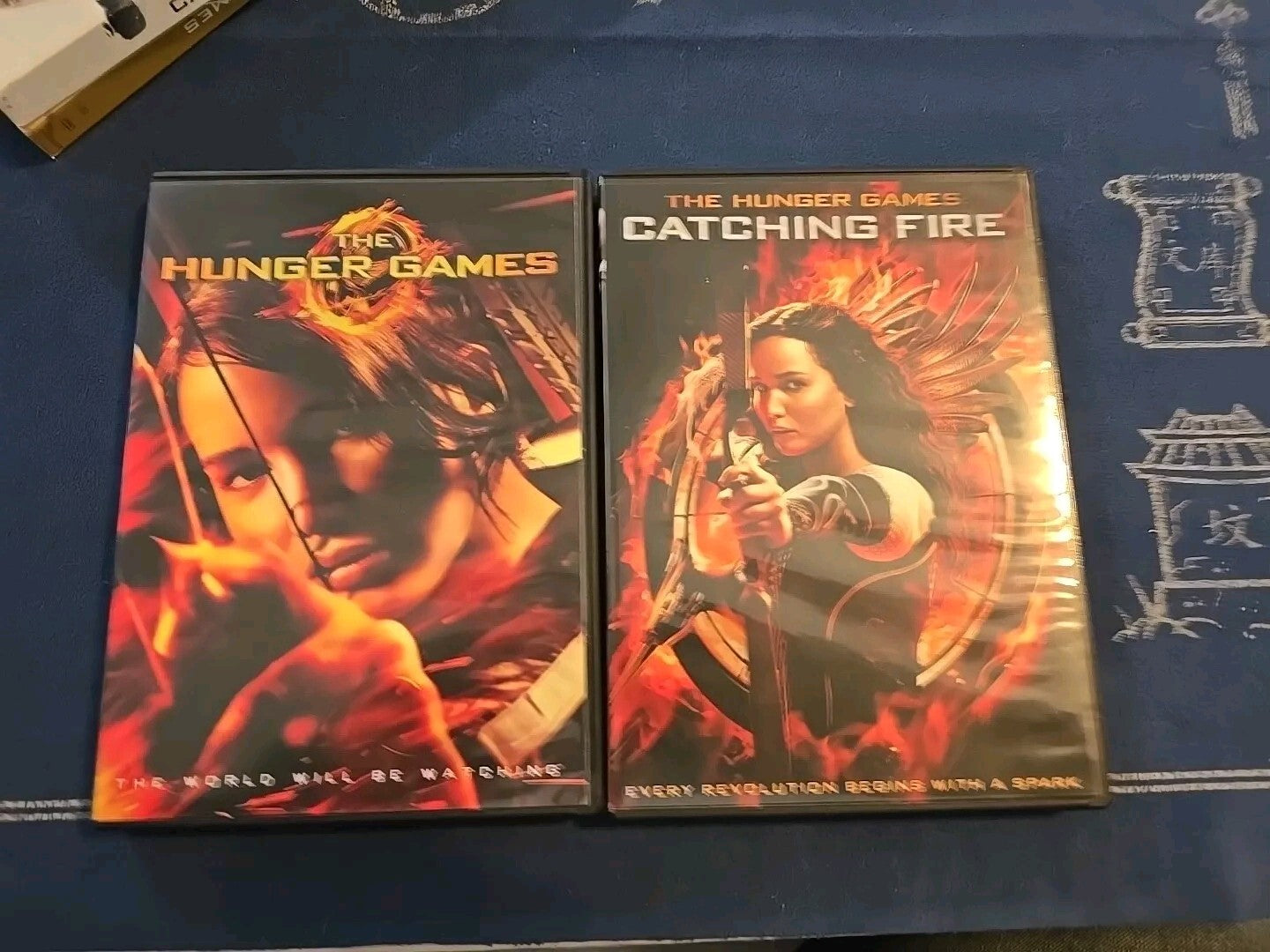 The Hunger Games &  The Hunger Games Catching Fire W/Limited Edition Slipcovers