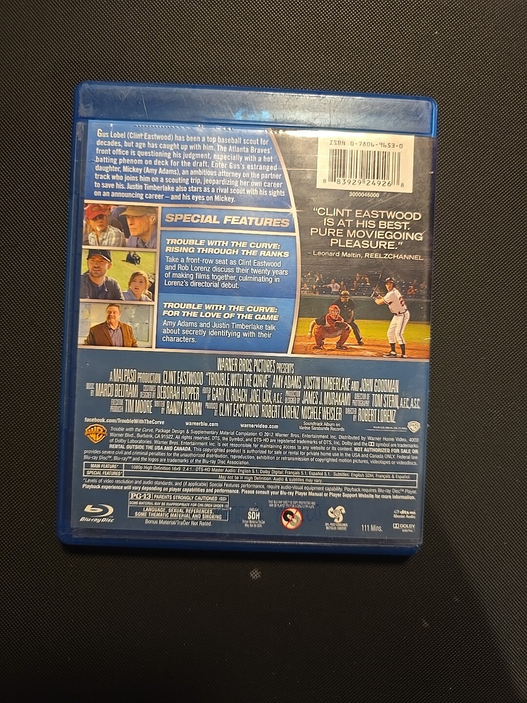 Trouble with the Curve (Blu-ray, 2012)