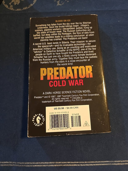 Predator: Concrete Jungle by Nathan Archer - Horror Paperback - Dark Horse Books