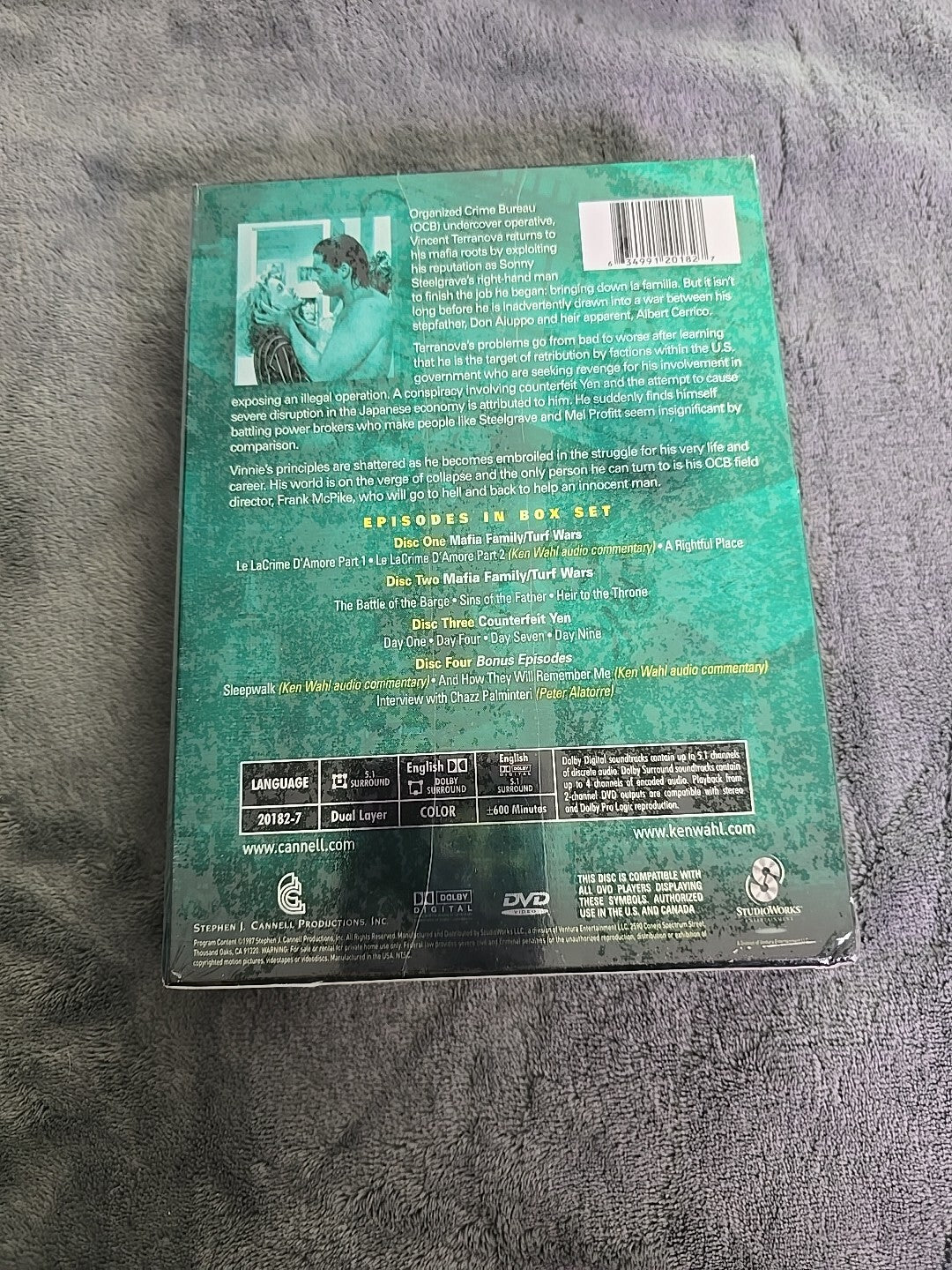 Wiseguy - Between The Mob And A Hard Place (DVD, 2005)