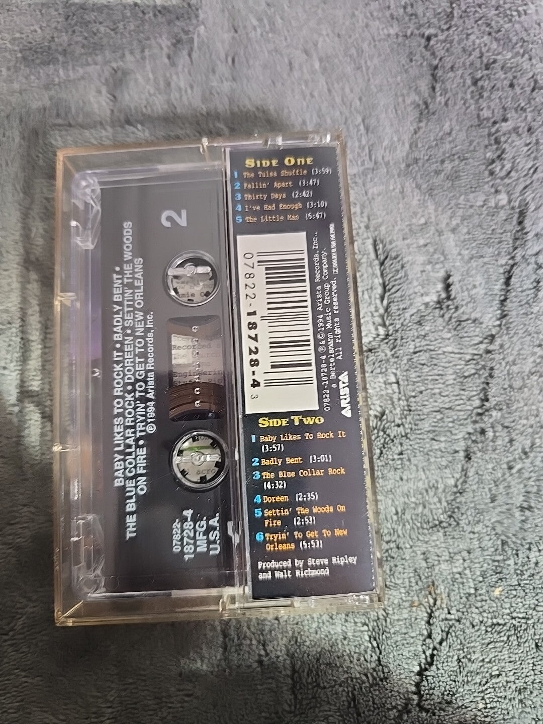 Owner's Manual by The Tractors (Cassette, Aug-1994, Arista Records)