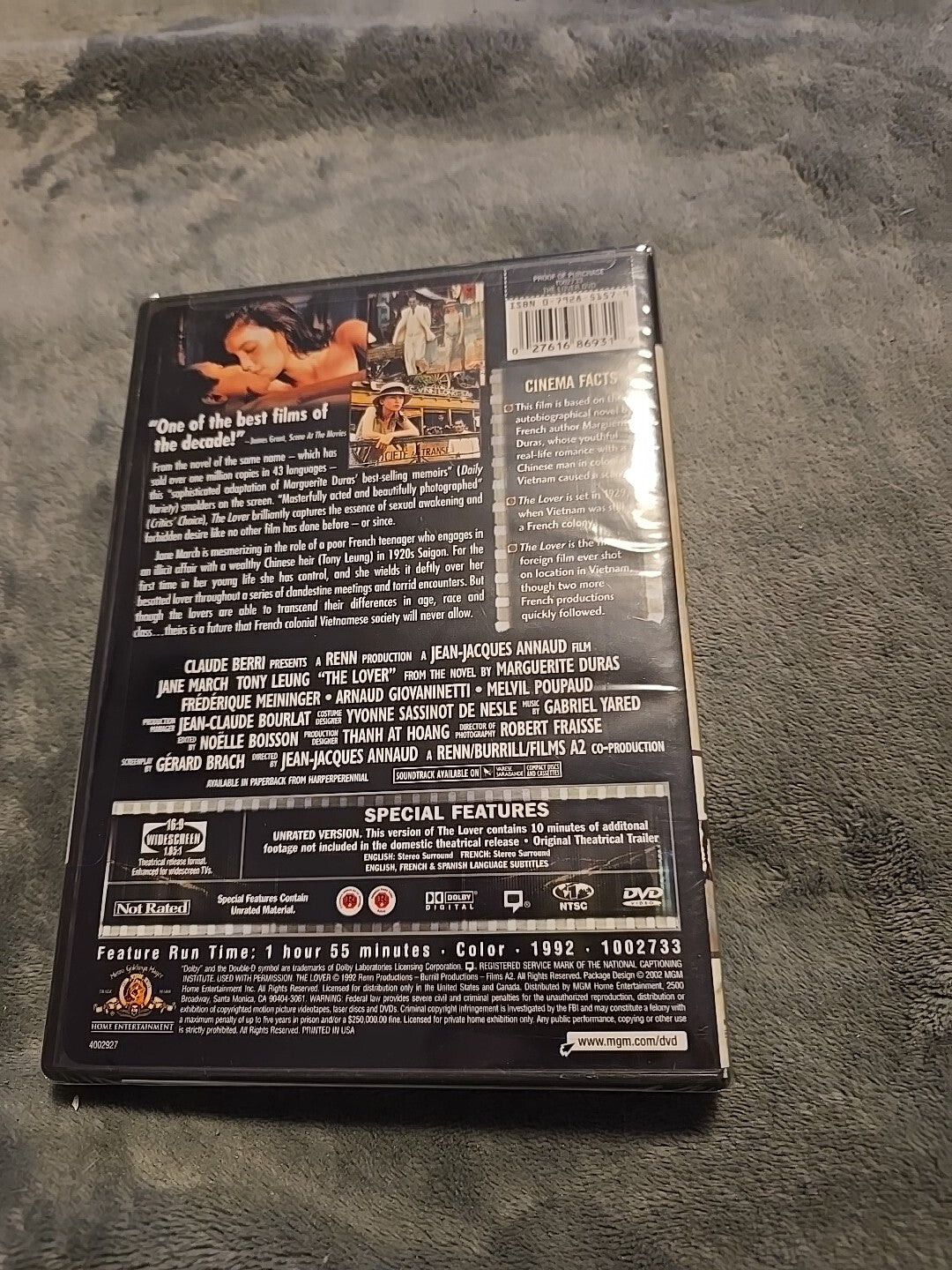 The Lover (DVD, 1992)