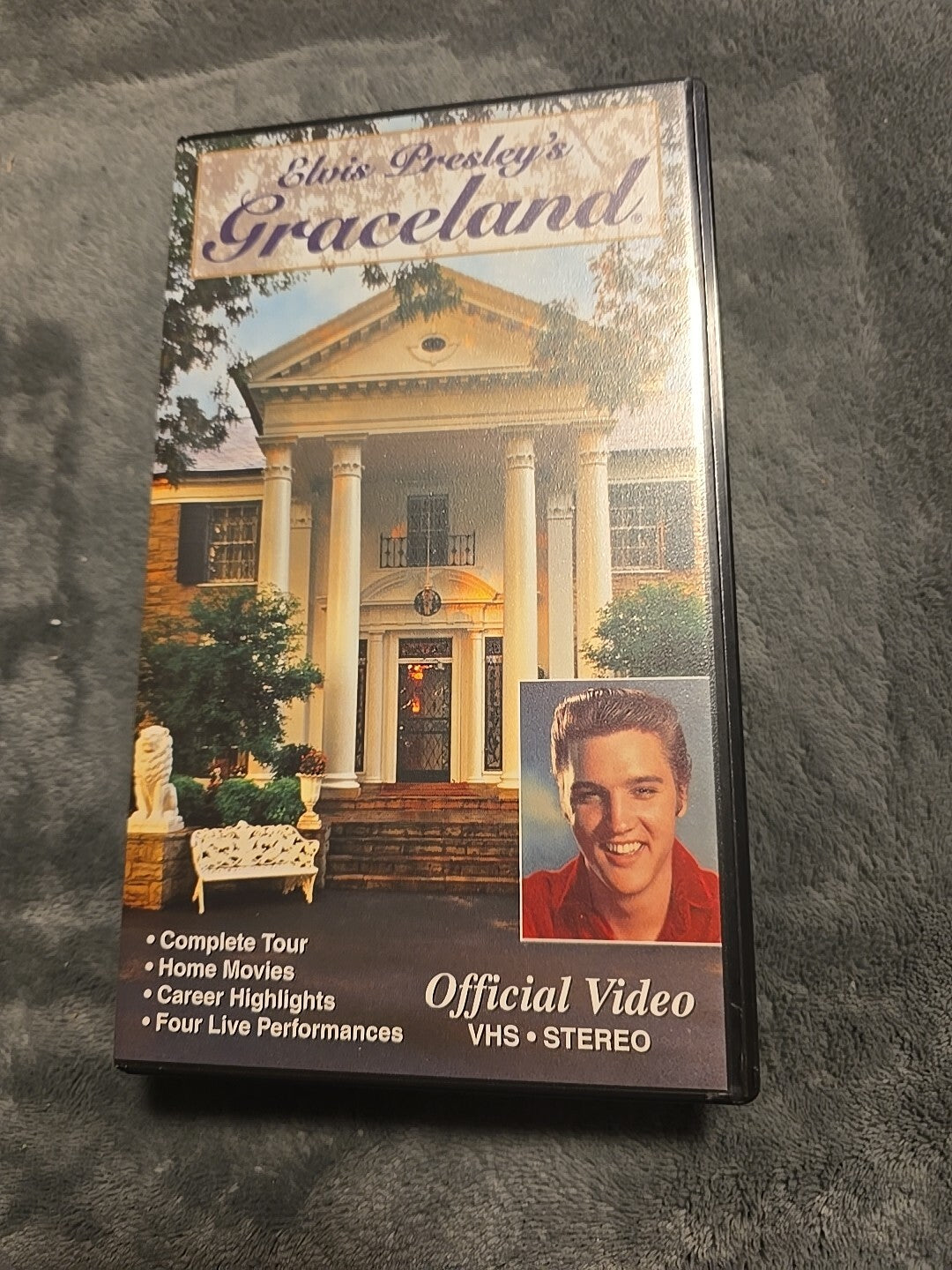 Elvis Presley's Graceland Official Video Tour VHS Clamshell I2