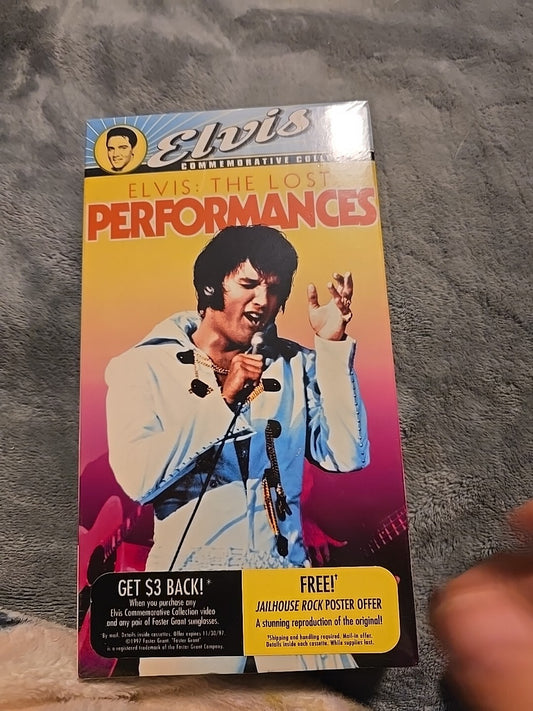 Elvis - The Lost Performances (VHS, 1997, Includes Theatrical Trailer)