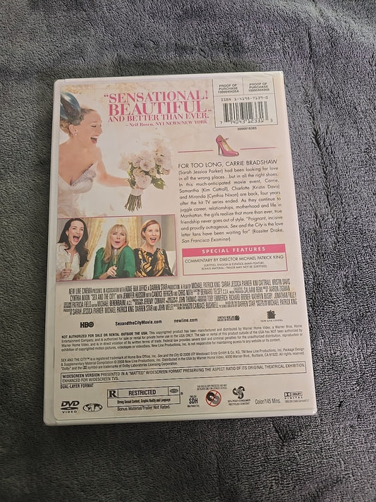 Sex and the City (DVD, 2008)