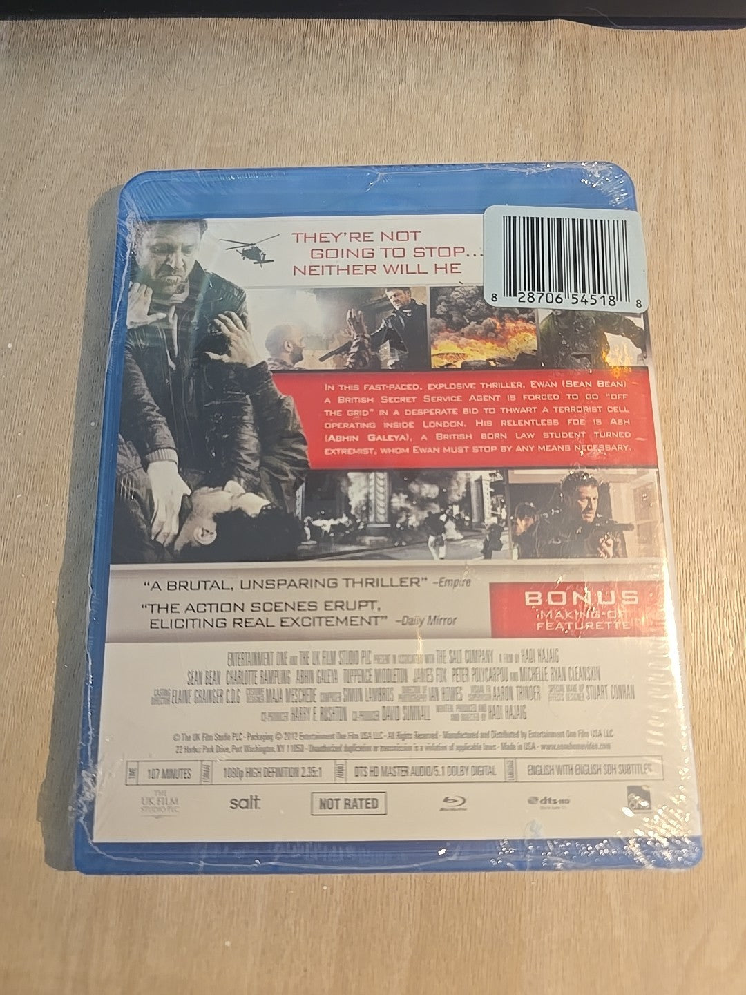 Cleanskin (Blu-ray, 2012)