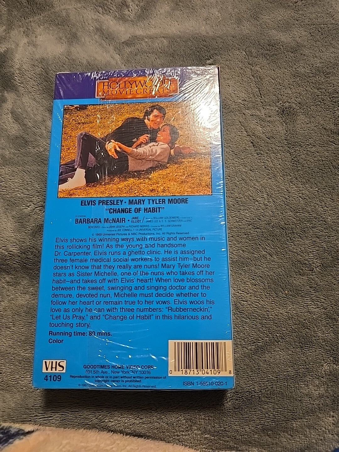 CHANGE OF HABIT ~ Elvis Presley ~ VHS ~ SEALED!!!