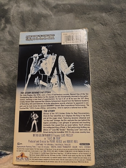 Elvis - On Tour (VHS, 1997, Includes Theatrical Trailer)